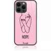 Nope Body Pink Pastel Θήκη Κινητού Σχέδιο 50256