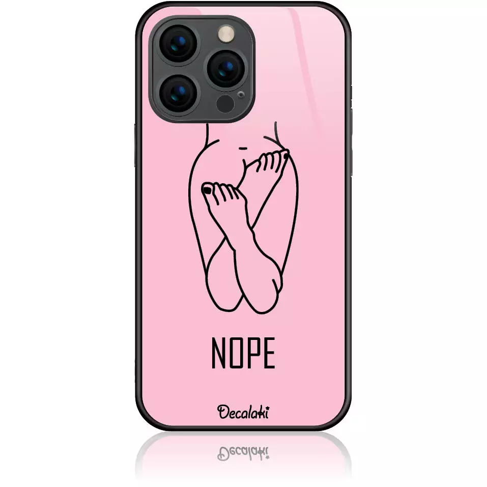 Nope Body Pink Pastel Θήκη Κινητού Σχέδιο 50256