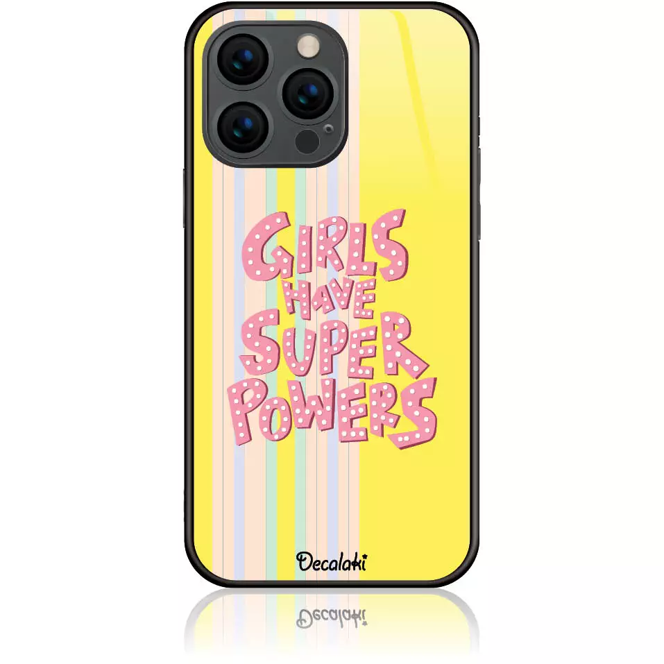 Girls Have Super Powers Θήκη Κινητού Σχέδιο 50436